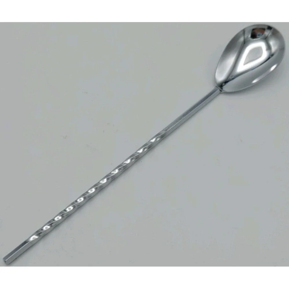Vtg Ever-Wear TRAV-L-BAR Bar Stirring Spoon Spiral‎ Handle Replacement Part USA